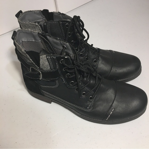 Steve Madden Boots Size 40.5 Black - Picture 2 of 11